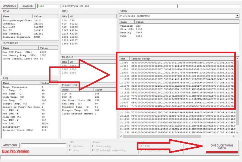 Polaris bios editor как пользоваться