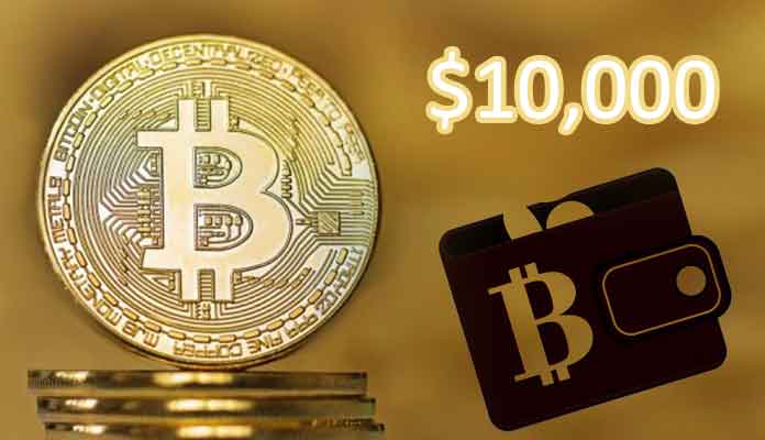 Bitcoin Roars Past $10,000