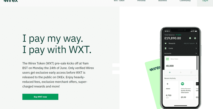 Wirex (WXT) to Launch on OKEx Jumpstart